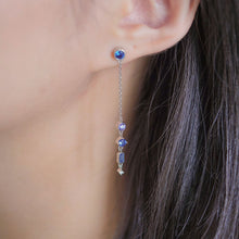 Load image into Gallery viewer, ME663 925 Silver Borealis Earrings
