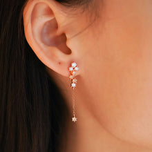 Load image into Gallery viewer, ME666 925 Silver Akari Earrings
