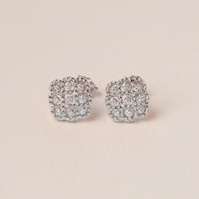 Load image into Gallery viewer, ME671 925 Silver Rattan Earrings
