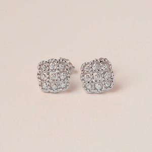 ME671 925 Silver Rattan Earrings