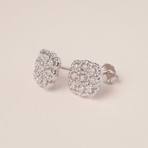 ME671 925 Silver Rattan Earrings