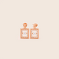 ME686 925 Silver Perfume Dancing Stone Earrings