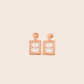 ME686 925 Silver Perfume Earrings