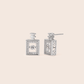 ME686 925 Silver Perfume Earrings