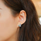 ME699 925 Silver Foama Earrings