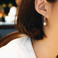 MEP09 925 Silver Drop Earrings