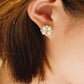 MEP10 925 Silver Pearl Earrings