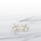 MEP10 925 Silver Pearl Earrings
