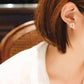 MEP10 925 Silver Pearl Earrings