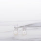 MEP24 925 Silver Pearl Stud Earrings