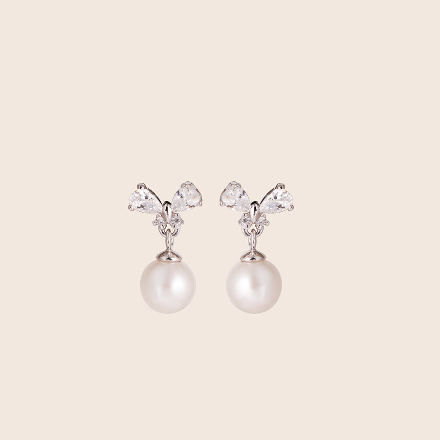 MEP27 925 Pearl Earrings