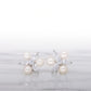 MEP34 925 Silver Pearl Earrings