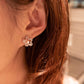 MEP35 925純銀 珍珠 星星耳環
