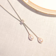 Load image into Gallery viewer, MEP40 MNP18 925 Silver Pearl Set
