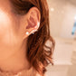 MEP44 925 Silver Pearl Earrings