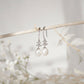 MEP50 925 Silver Pearl Drop Earrings