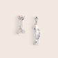 MEP64 925 Silver Beloved Pearl Earrings