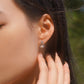 MEP66 925 Silver Aura Pearl Earrings