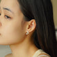 MEP70 925純銀 共鳴 珍珠耳環