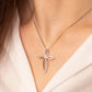 MN096 925 Silver Cross Necklace