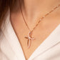 MN096 925 Silver Cross Necklace