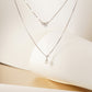 MN140 925 Silver Pearl Necklace