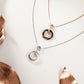 MN141 925 Silver Circle Necklace