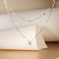 MN143 925 Silver Heart Necklace