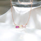 MN159 925 Silver Palpitate Necklace