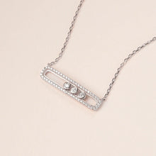 Load image into Gallery viewer, MN166 925 Silver Surfing Necklace
