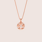 MN168 925 Silver Enthral Dancing Stone Necklace