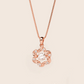 MN169 925 Silver Anadem Dancing Stone Necklace