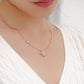MN170 925 Silver Clover Necklace