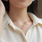 MN174 925 Silver Pearl Necklace