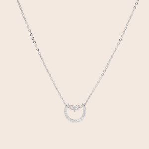 MN178 925 Silver Light My Heart Necklace