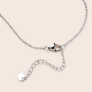 MN178 925 Silver Light My Heart Necklace