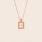 MN185 925 Silver Perfume Dancing Stone Necklace