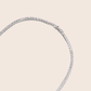 MN203 925 Silver Tennis Necklace