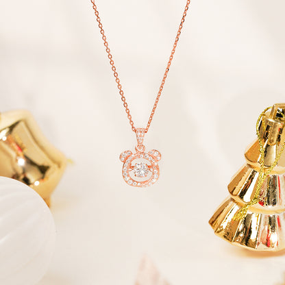 MN210 925純銀 Teddy 頸鏈