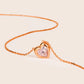 [V-Day Exclusive] MN214 925 Silver Warm Whisper Necklace