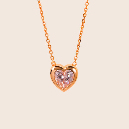 [V-Day Exclusive] MN214 925 Silver Warm Whisper Necklace