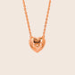 [V-Day Exclusive] MN214 925 Silver Warm Whisper Necklace