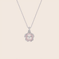 MN218 925 Silver Mio Dancing Stone Necklace