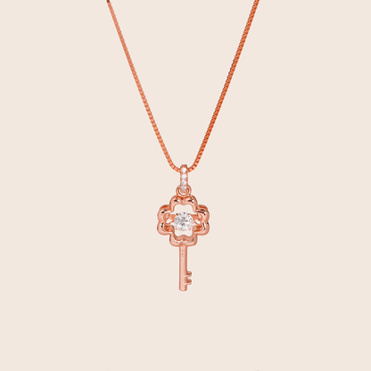 MN221 925 Silver Vera Dancing Stone Necklace