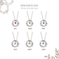 MNB01 925 Silver Birthstone Necklace