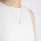 MNP01 925 Silver Pearl Necklace