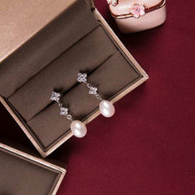 Load image into Gallery viewer, MNP04 MEP04 925 Silver Pearl Set
