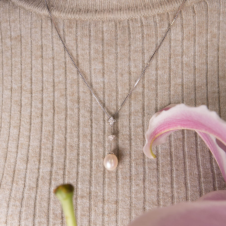 MNP04 925 Pearl Necklace