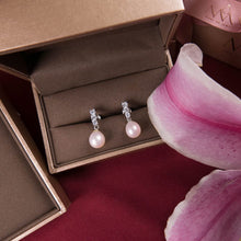 Load image into Gallery viewer, MNP06 MEP07 925 Silver Pearl Set
