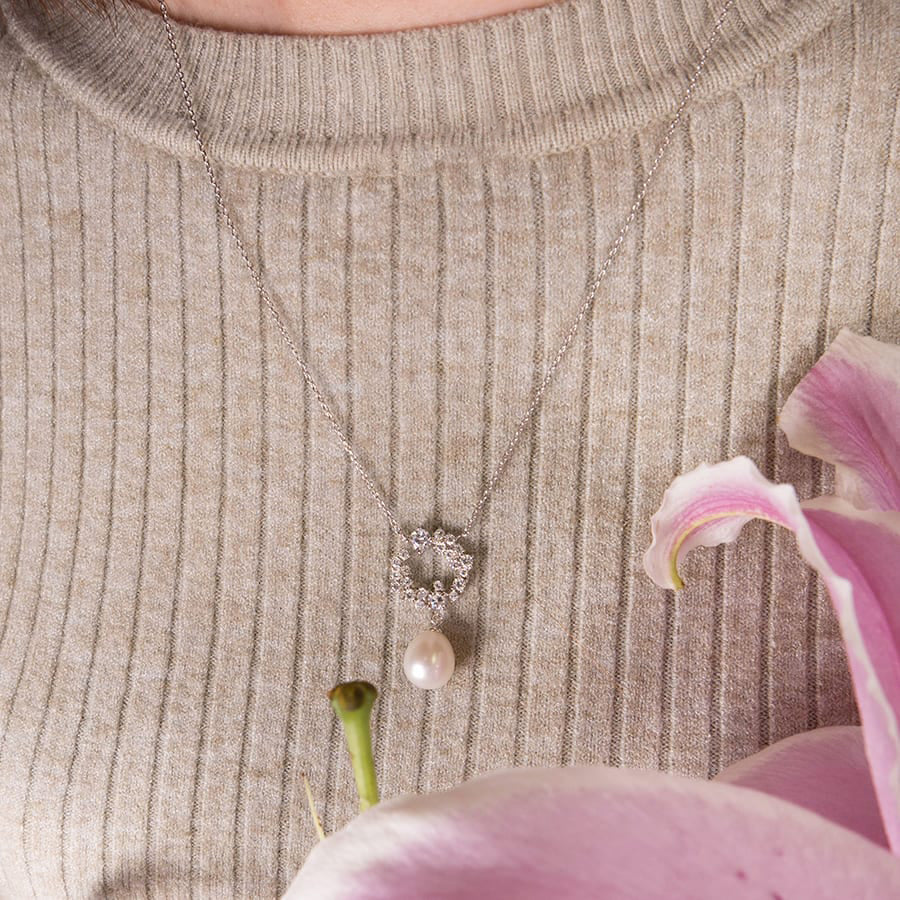 MNP11 925 Pearl Necklace